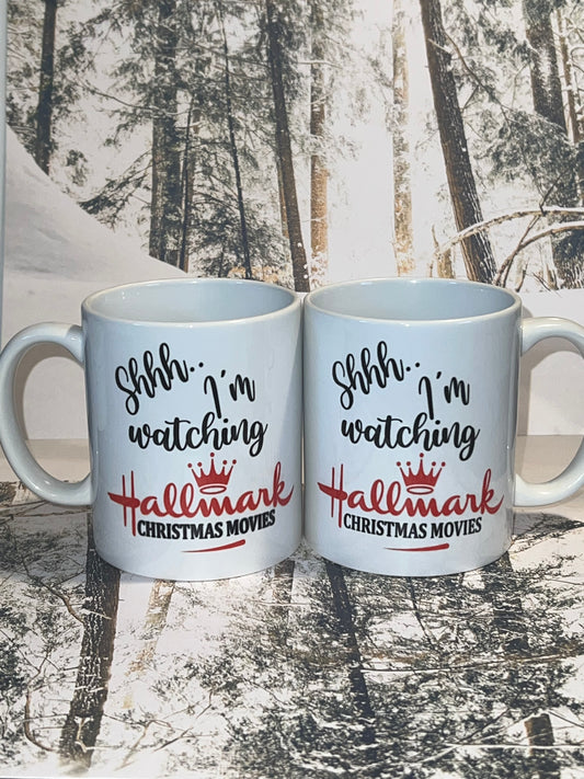 Christmas movie coffee cup