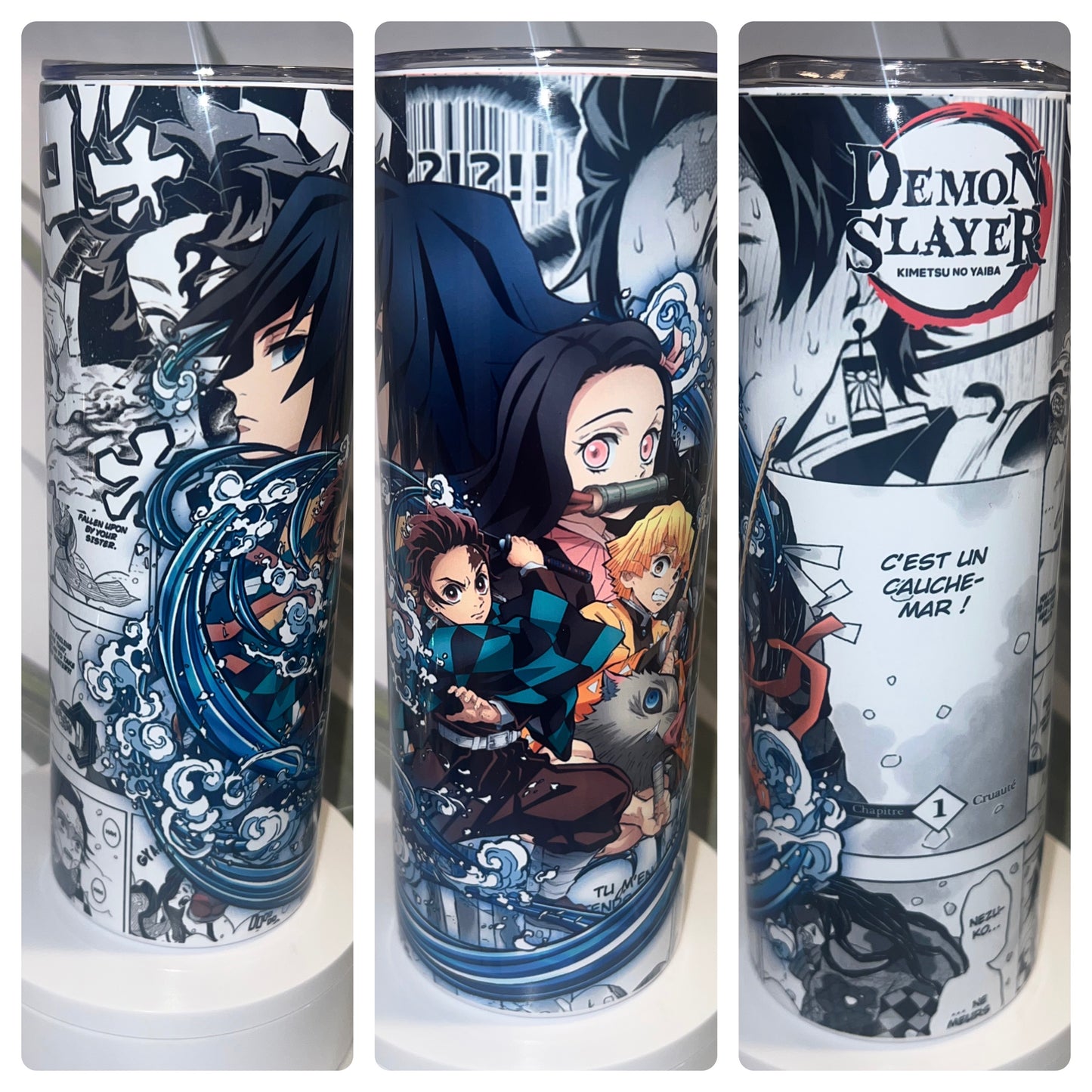 Demon Slay cast 20oz tumbler