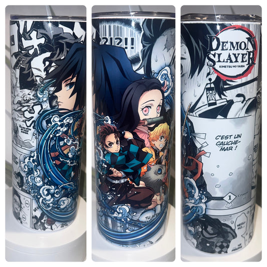 Demon Slay cast 20oz tumbler