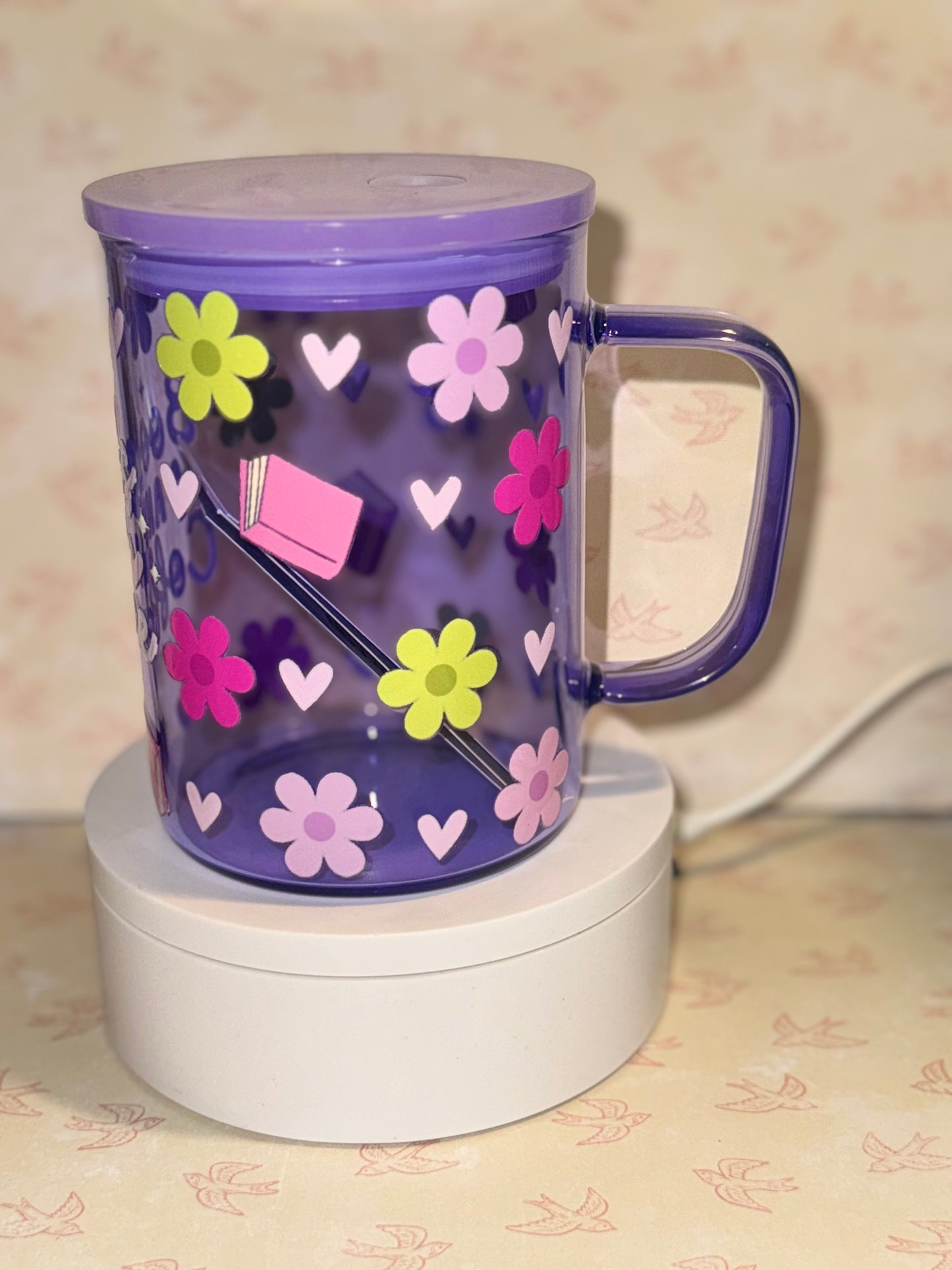 Books and coffee 15oz mug