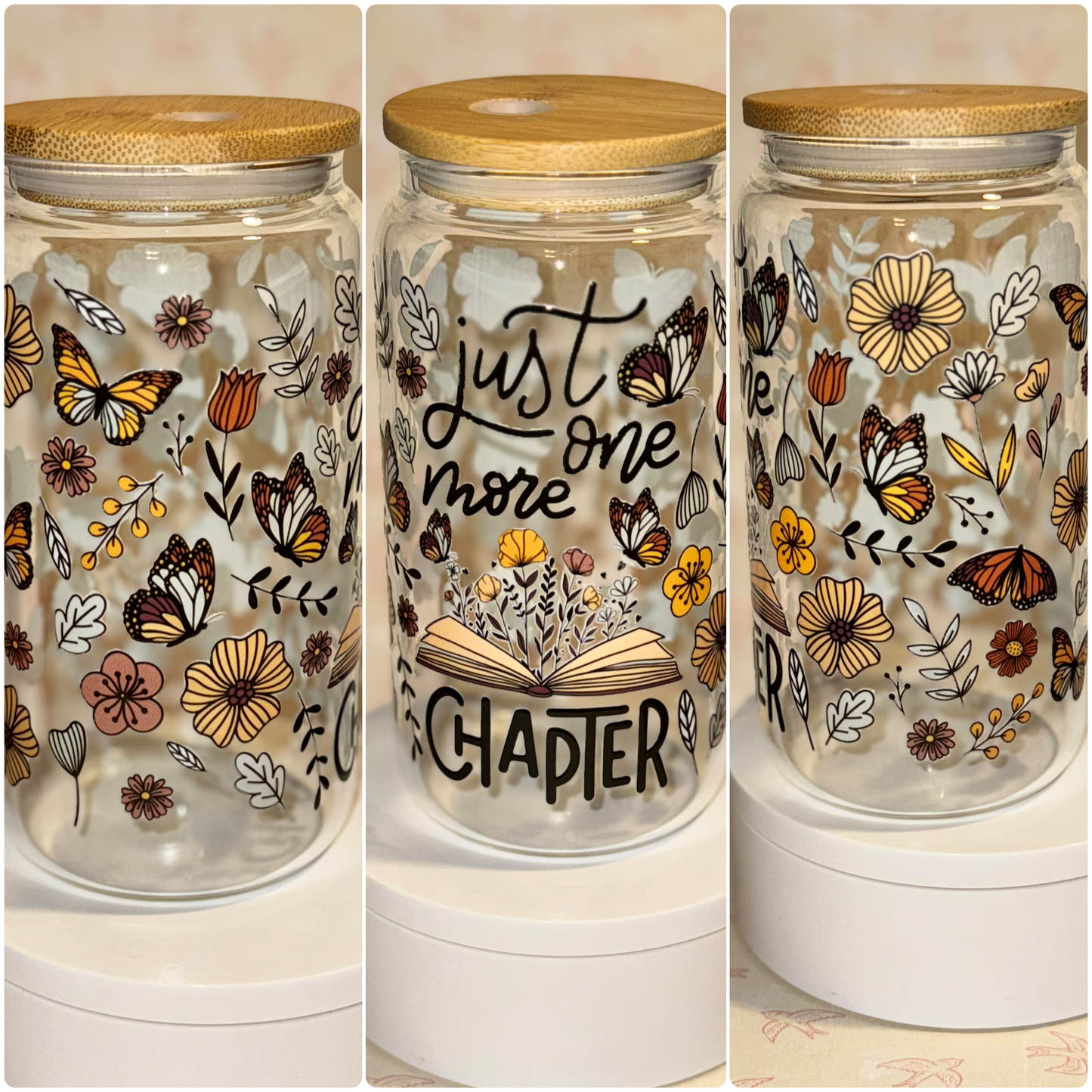 Just one more chapter Libby glass can