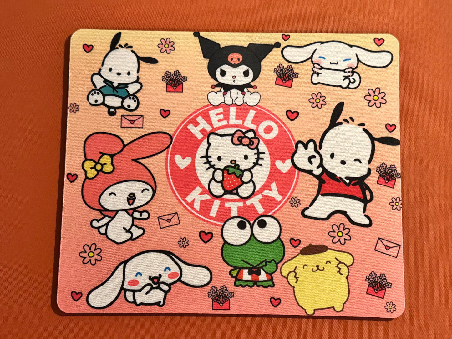 Hello kitty and friends mousepad