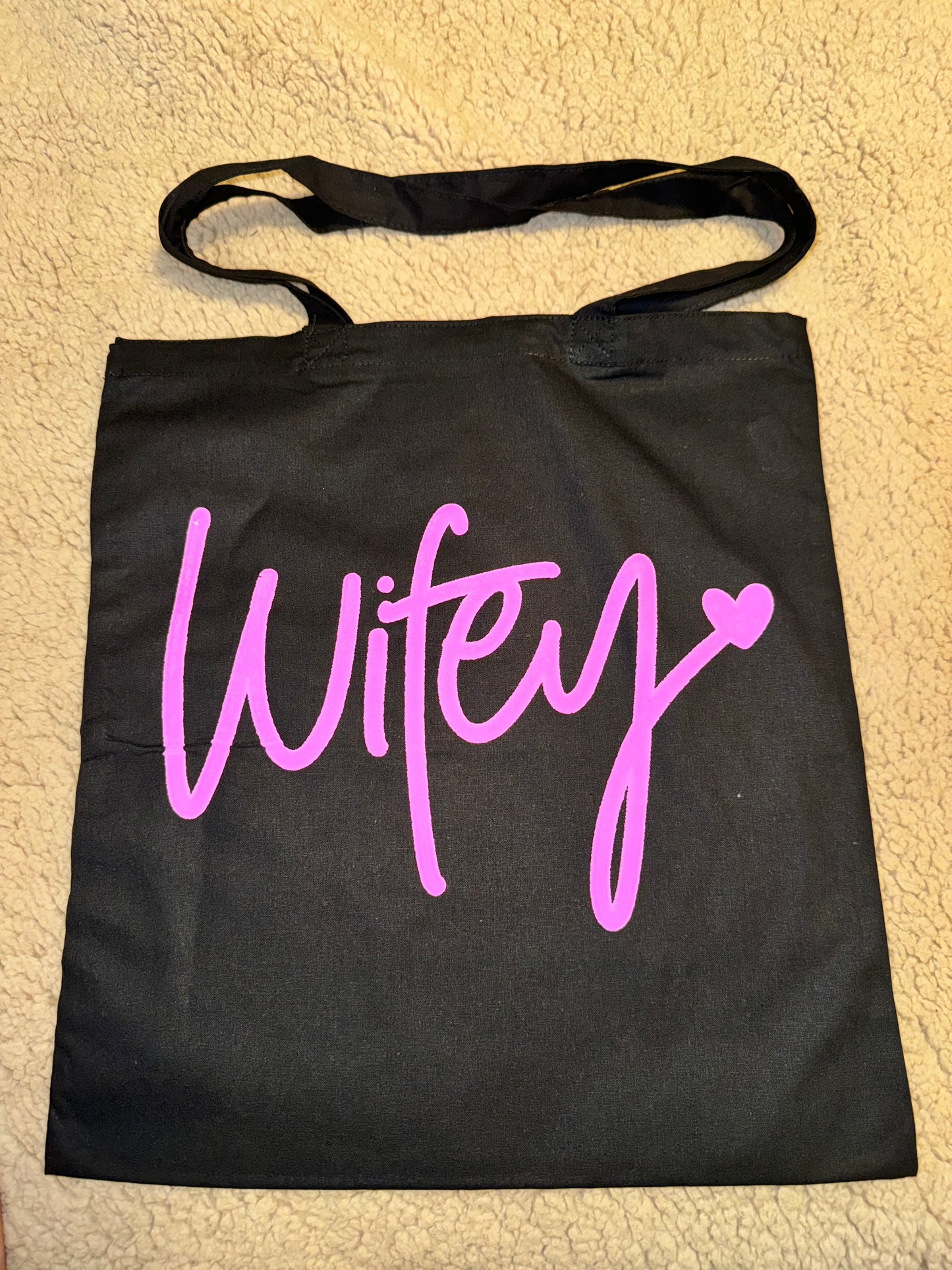 Wifey tote bag