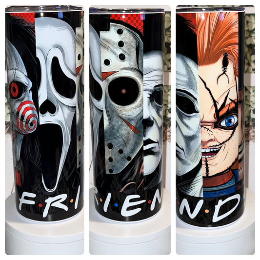 Friends Halloween tumbler