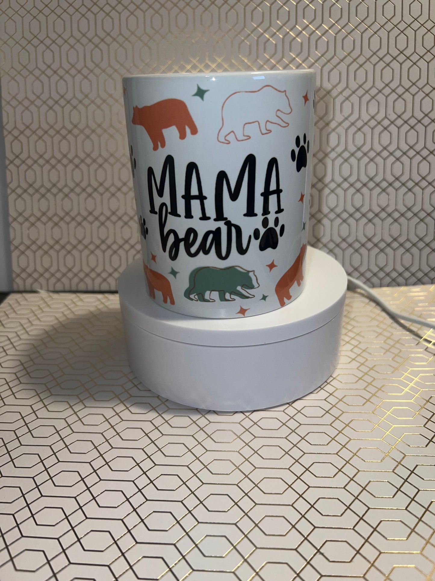 Mama bear coffee mug