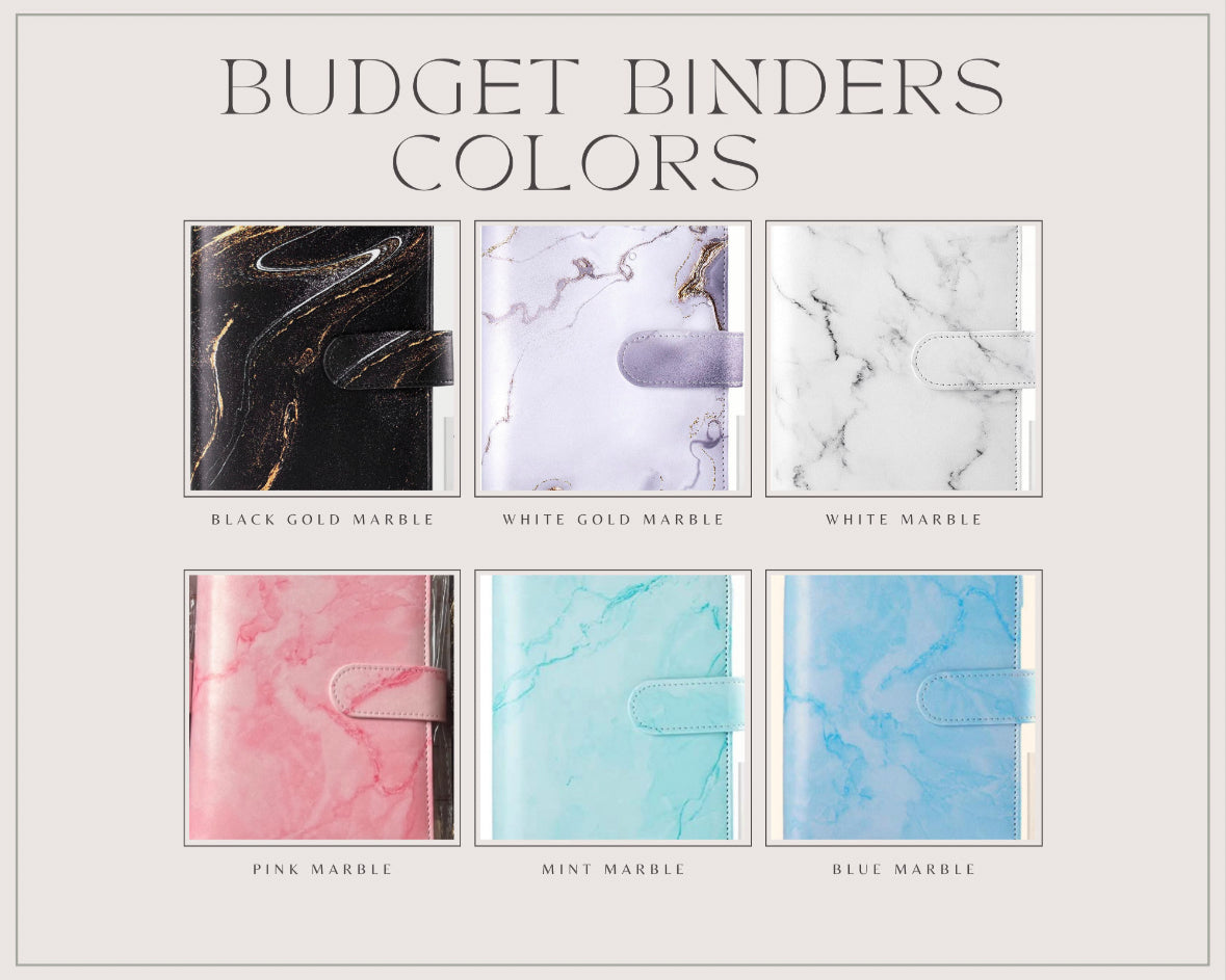 A6 budget binder