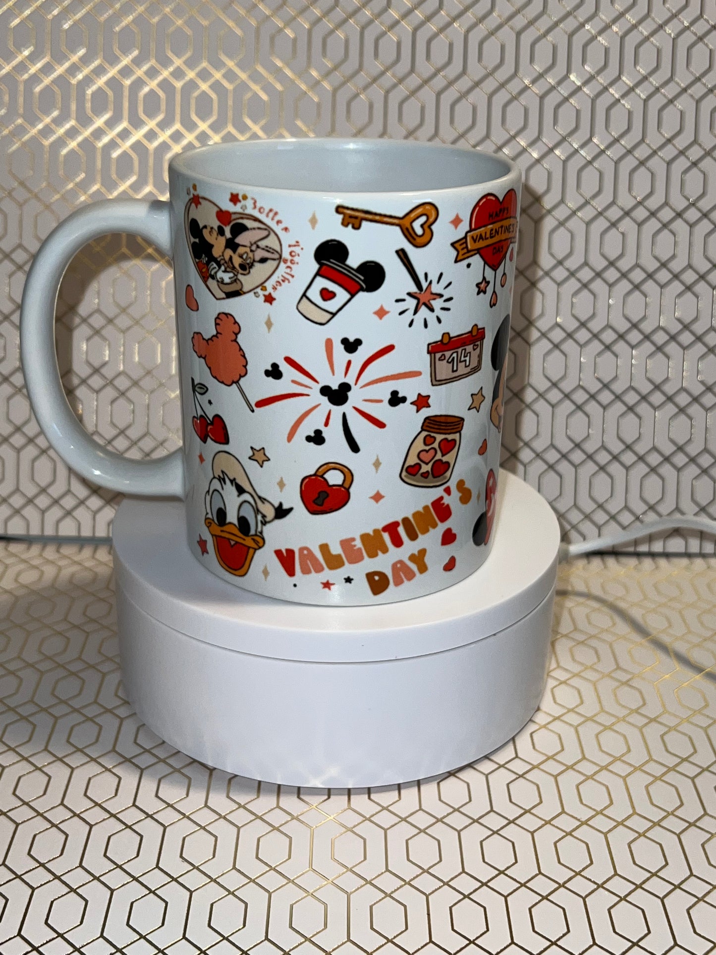 Mouse and friends Valentine Coffee Mug