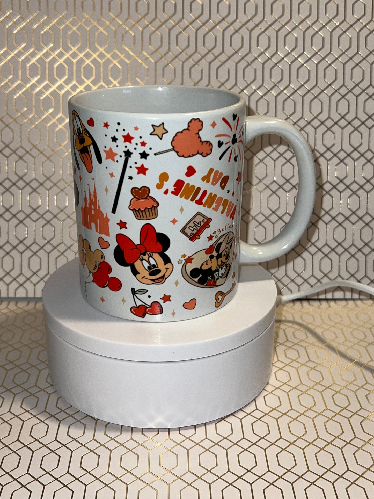 Mouse and friends Valentine Coffee Mug